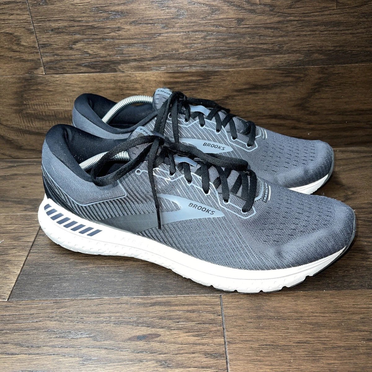 Brooks transcend 1 mens grey hotsell