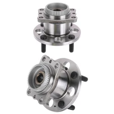 2 pcs FWD Rear Wheel Hub Bearings For 2012 2013-2017 Hyundai Accent Kia Rio 1.6L