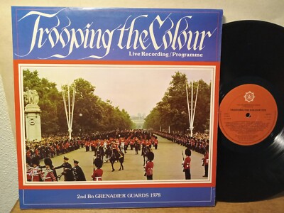Grenadier Guards Trooping the Colour 1978 Live, LP NM, Household Division Stereo