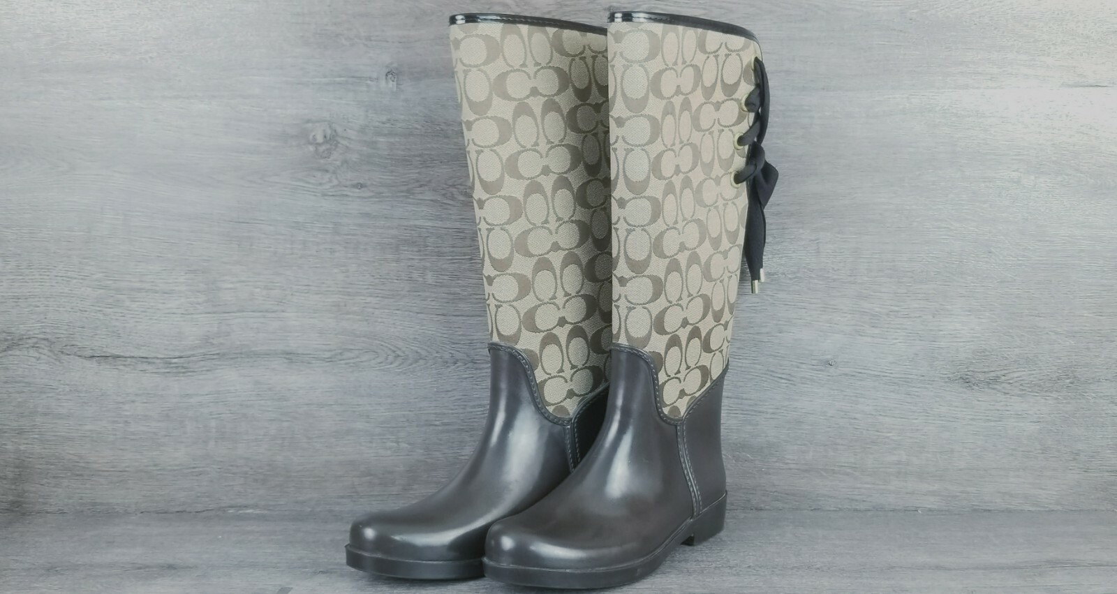 coach tristee rain boots