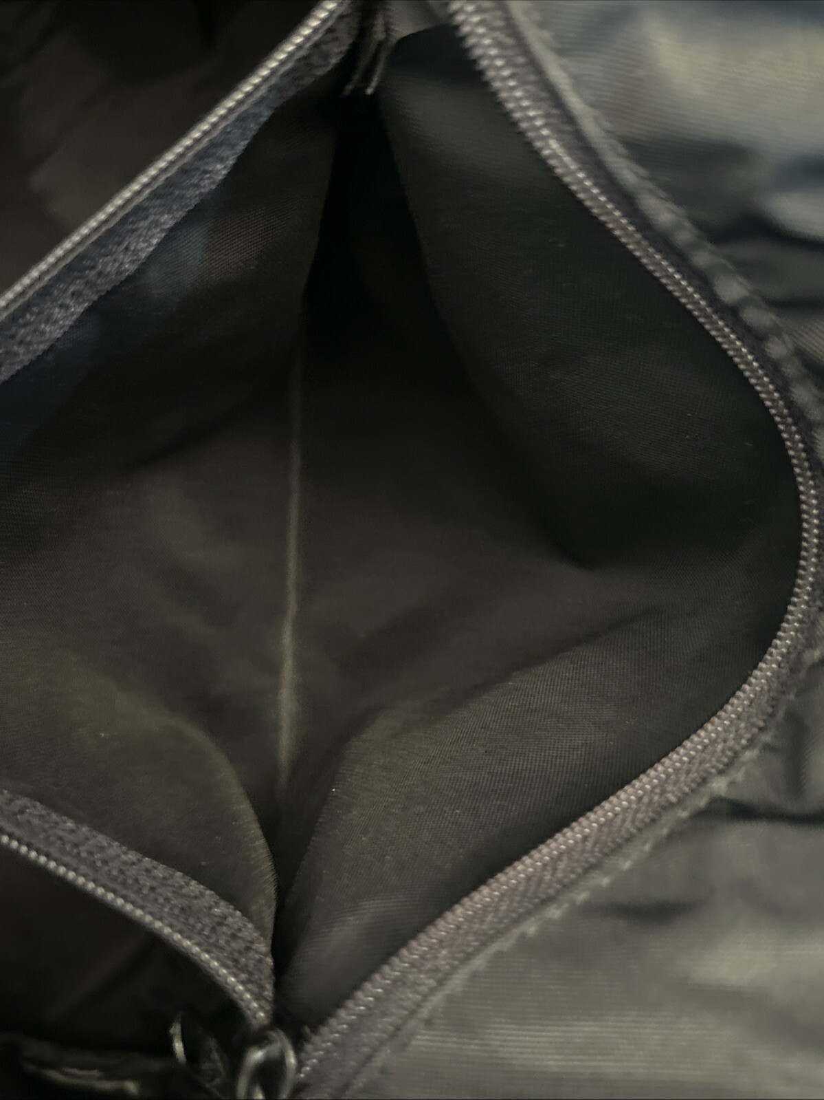 Department 56 Christmas Village Black Canvas Leather Tote Bag Rare Dealer Promo