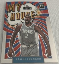 2021-22 Donruss Optic Basketball Kawhi Leonard Los Angeles Clippers My House #7