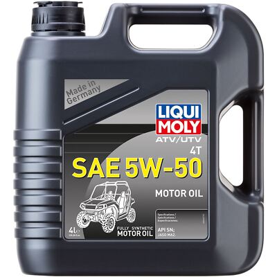 Liqui Moly ATV/UTV 4T Engine Oil - 5W-50 - 4 L 20214