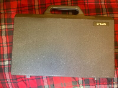 Epson sk/writer  HX20 vintage laptop computer (1983).