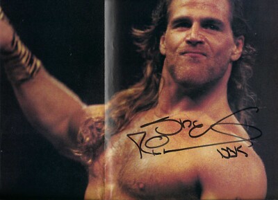 AM442  Shawn Michaels Diesel  signed Vintage Wrestling Magazine Posters w/COA