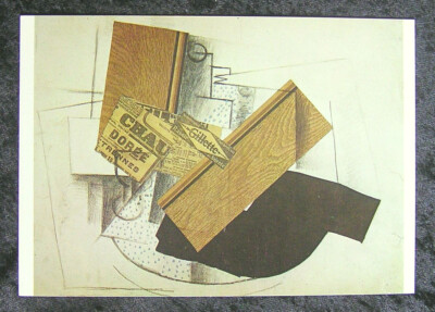 Kunstpostkarte: Georges Braque: Nature morte sur la table