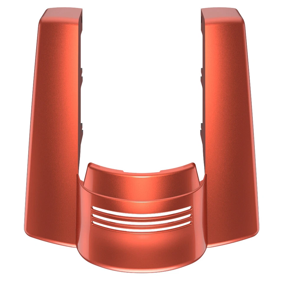 Advanblack Sedona Orange No Cutout Rear Fender Extension For 09+ Harley Touring - Image 4 of 4