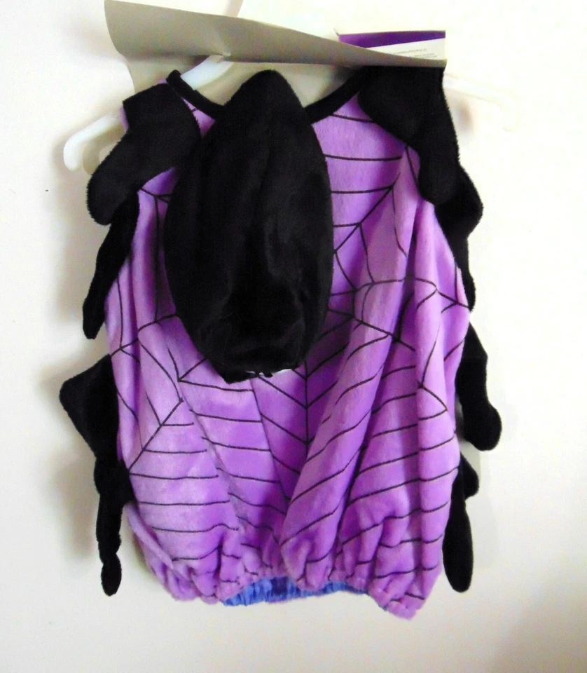 Fantasia infantil de pelúcia Silly Spider bebê criança 12-24 meses brinquedos R exclusivo dos EUA - Imagem 3 de 3