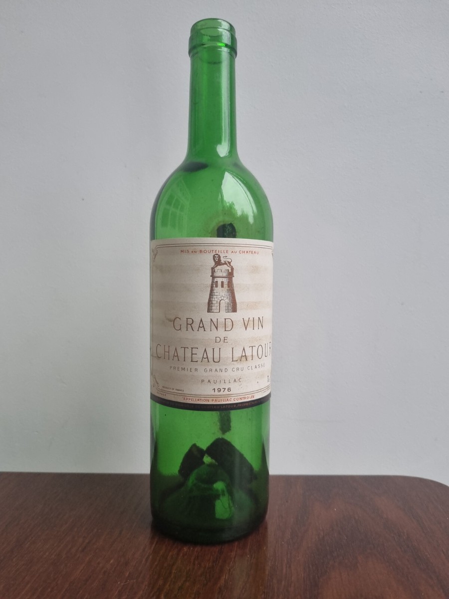 CHATEAU LATOUR 1976, Grand Vin de LATOUR, EXTREMELY RARE EMPTY