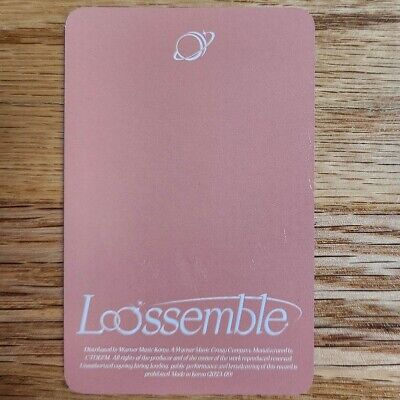 Go Won Official Photocard Loossemble 1st Album Genuine Loona Go Won Official Photocard Loossemble 1st Album Genuine Loona