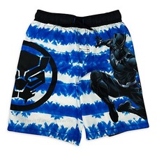 Black Panther Boy's Swimsuit Swim Trunks Size 4 5 6 7 Shorts Marvel Avengers NWT