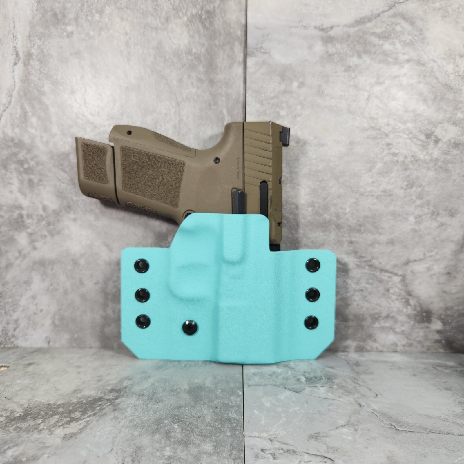 OWB Holster With MM Wings In Tiffany Blue Choose Your Model.