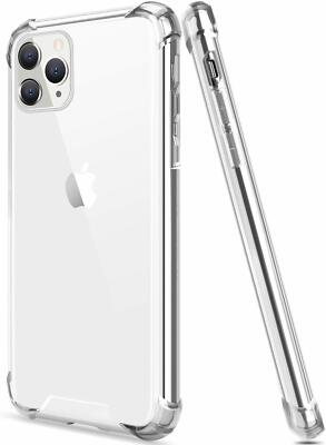 Clear Shockproof Case für iPhone 16 15 14 12 13 PRO MAX MINI 17 Pro Max Silikon