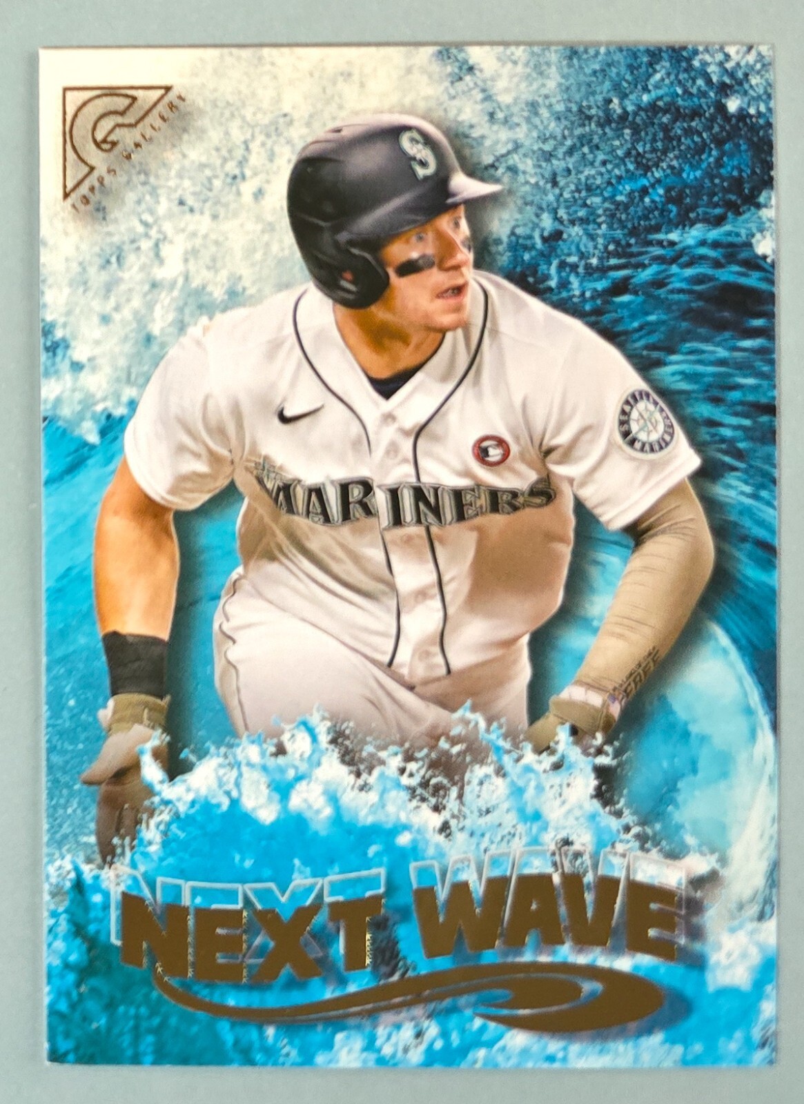 Jarred Kelenic 2022 Topps Gallery Next Wave #NW-3 Seattle Mariners Baseball