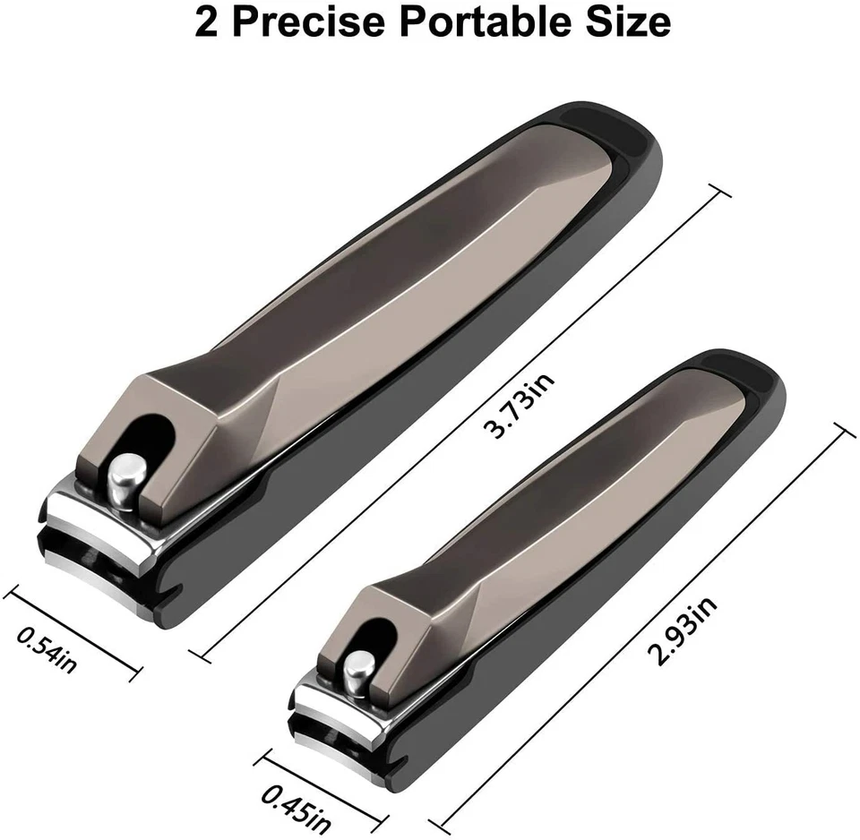 Elegant Touch Large Toe Nail Clippers Cutters Trimmer Nipper Finger Effortless - Image 2 of 4