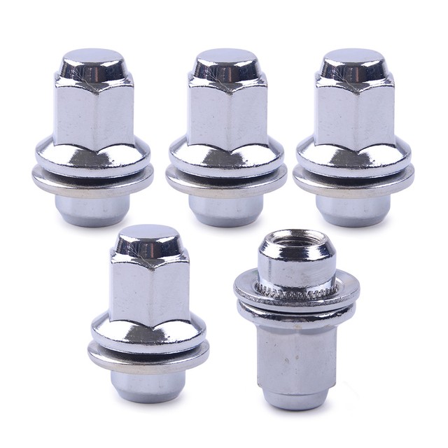 5Pc M12 Standard Car Wheel Lug Nuts C2C35294010 Fit for Jaguar SType X