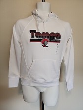 Champion White UT University of Tampa Spartans Hoodie Size XS New