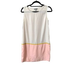 COS Colorblock Silk Mini Dress Sz XS