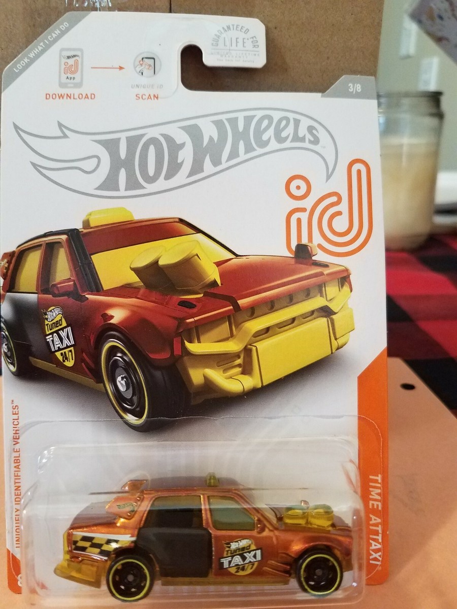 HOT WHEELS ID CHASE TIME ATTAXI JDM TOYOTA CROWN COMFORT TREASURE