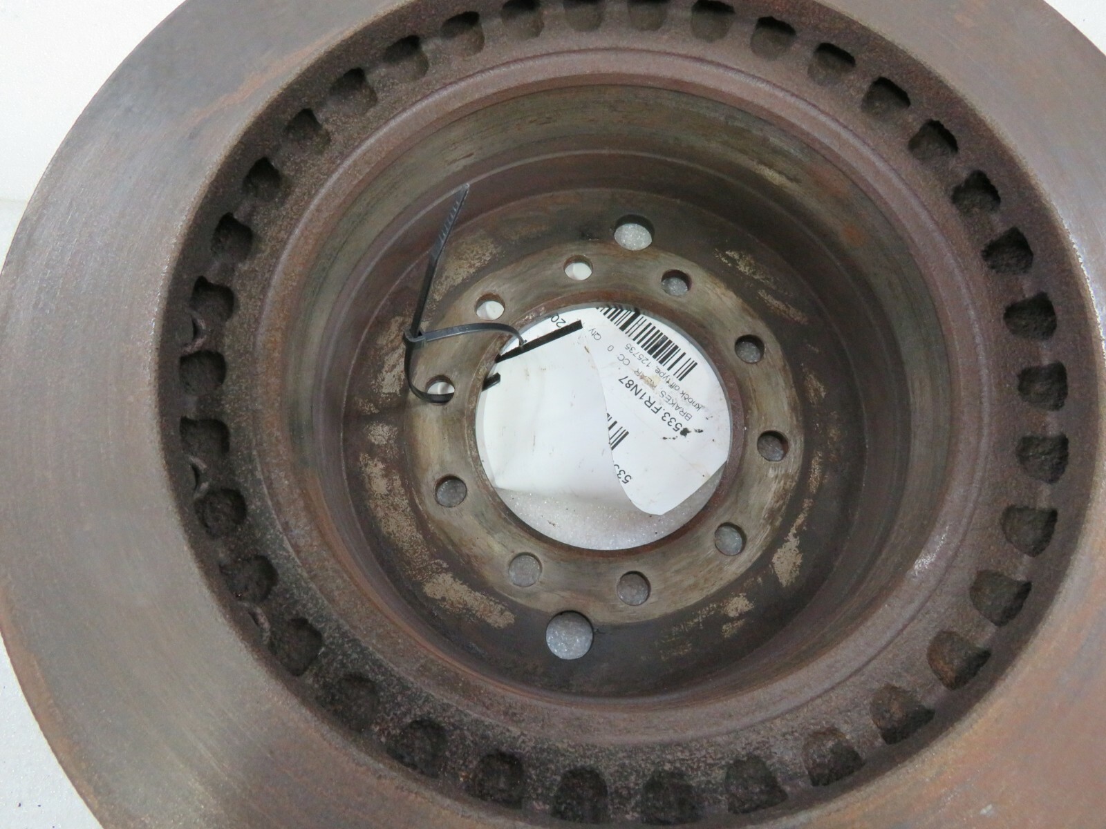 Ferrari Testarossa, Rear Knock Off Style Brake Disc, Used, P/N 125735