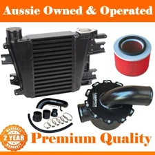 Upgrade Aluminium Intercooler,Airbox+Piping Kit For Nissan Patrol ZD30 3.0L