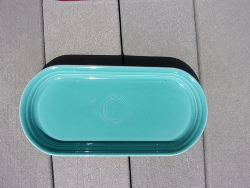 HOMER LAUGHLIN FIESTA POTTERY BREAD PLATE RHEAD 9.99 NR SIGNED NICE KITCHEN