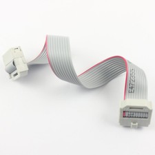 2Pcs 2.54mm Pitch 2x5 Pin 10 Pin 10 Wire IDC Flat Ribbon Cable Length 15CM