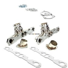 Short Exhaust Headers For Small Block Chevy 265 283 302 305 327 350 400 Engine
