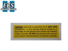 Gm Oldsmobile Anti-spin Decal Nos Quality 1962-1975 Factory Exact 1968 1969 1970 Gm Oldsmobile Anti-spin Decal Nos Quality 1962-1975 Factory Exact 1968 1969 1970