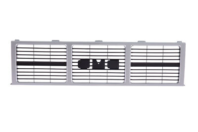 AM Front Grille Silver Gray For 85-88 GMC C/K Jimmy 87-88 R/V Pickup Dual Lamp