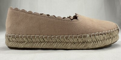 Crown Vintage Size 7.5 Suede Tan Bahamas CV Flats Scarlett Light Samon Work Wear