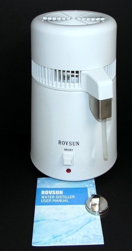 Rovsun 4L Countertop Water Distiller ONLY Stainless Steel Interior No water Bott
