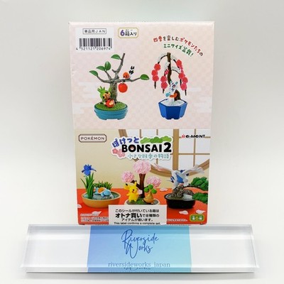 Re-Ment Pokemon Pocket BONSAI 2 Small Four Seasons Story Komplett BOX 6 Stück
