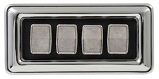 New 1969-77 Mopar 4 Gang Power Window Switch