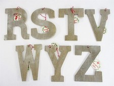 Monogram Wood Holiday Ornament Target Wondershop Xmas Wooden Letter Initial