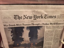 The New York Times Sunday March 15 2026 War Sends More Tremors Through a Shaken The New York Times Sunday March 15 2026 War Sends More Tremors Through a Shaken