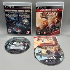 Bioshock 1 & 2 Ultimate Rapture Edition & Infinite Complete PS3 Playstation 3