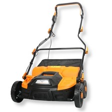 Electric Lawn Scarifier & Raker 2in1, 1800W, 36cm Working Width, 5 Depth Setting