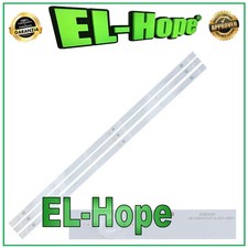 KIT 3 BARRE STRIP 6 LED PER TV 39" UNITED LB-C39X15-E7-A-G01-XRD1 AGS4911 L715mm