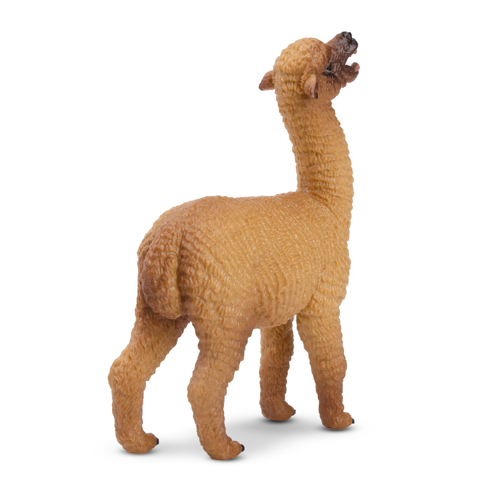 Toymany ML00350-2 Brown Female Alpaca Action Figure, 8,1 cm Farm
