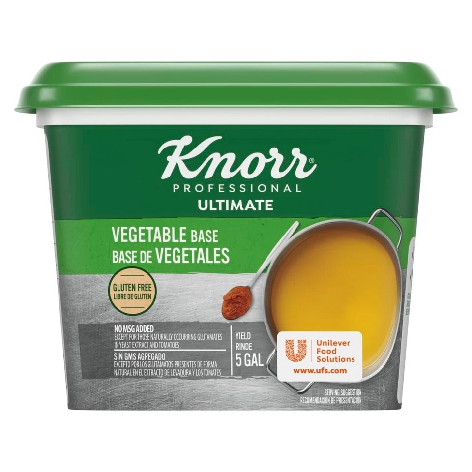 Premium Vegetable Broth Paste - Vegan, No Artificial Flavors, 6 Pounds Total - Image 3 of 4