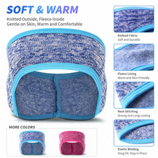 Cycling Winter Fleece Ear Warmer Head Band Hair Wrap Headband Running Ear Muffs