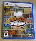 40 Sports Games in 1 PS5 New Sealed Maximum Games 113-1038 2112909 810145310380