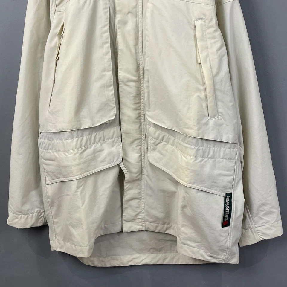 Fjall Raven Woman L Mountain Nylon Parka Multi Pocket Jacket Limited Edition Sty - Image 4 of 4