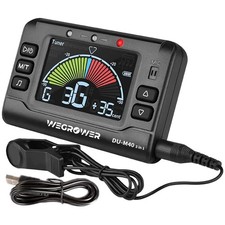 Rechargeable 3-In-1 Metronome Tuner for Guitar, Bass, Violin