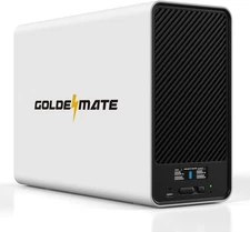 Goldenmate 1500VA 1000W Pure Sine Wave UPS Backup Power Supply LiFePO4 Battery