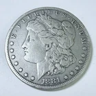 1881 Morgan Silver Dollar $1 90% Silver Very Fine Condition Free Ship #9164