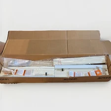 Lot Of Two Levolor NUWOOD BLINDSWhite 2” Blinds ( 21 3/4”x53”) Corded