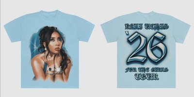 Kali Uchis For The Girls Tour 2026 Airbrush Unisex T-Shirts