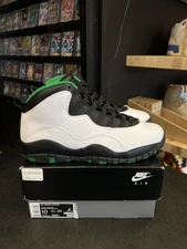 Jordan 10 Retro Seattle Size 10, PREOWNED